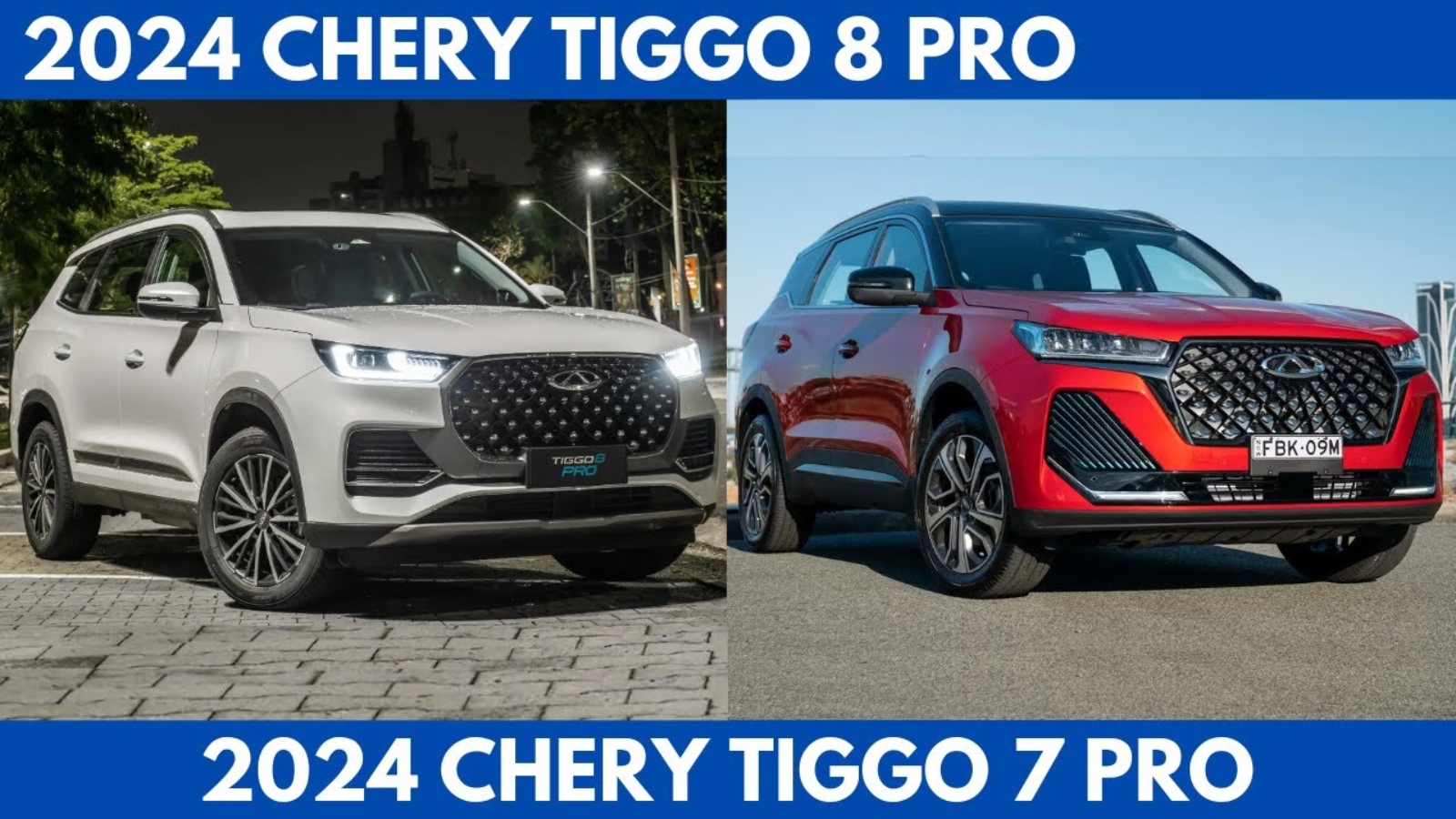 Chery Tiggo 7 and 8