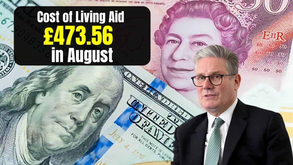 Cost of Living Aid, £473.56 Pensions
