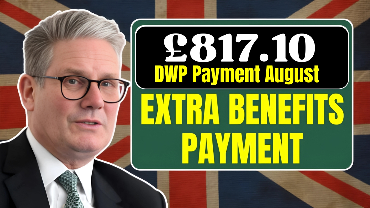 Full List of £817.10 DWP Payments in August 2025